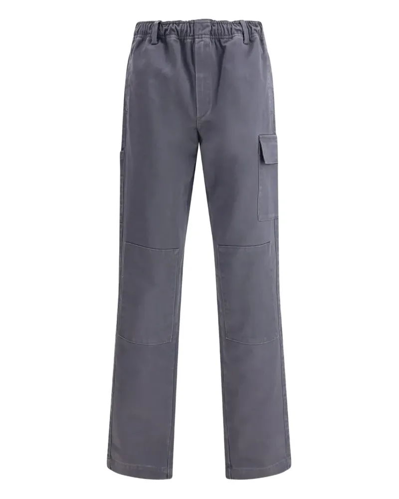 GR10K Ausgeblichene Hose mit Cargotaschen - Grau Grau