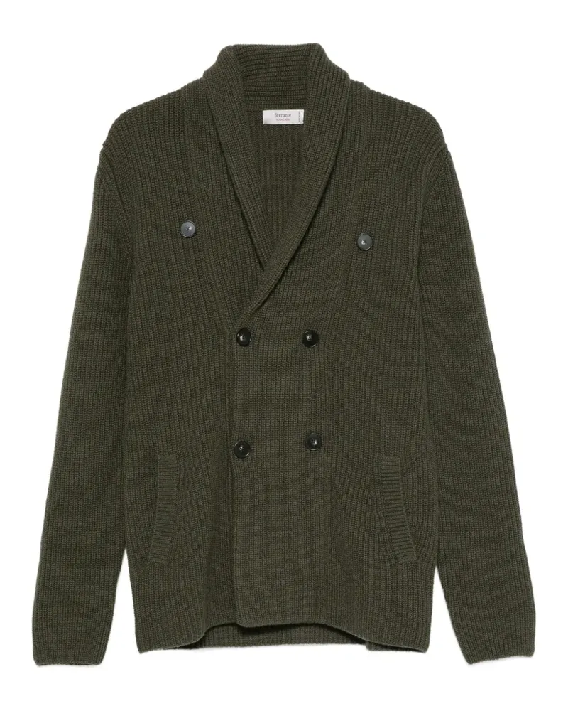 Ferrante Doppelreihiger Cardigan - Grün Grün