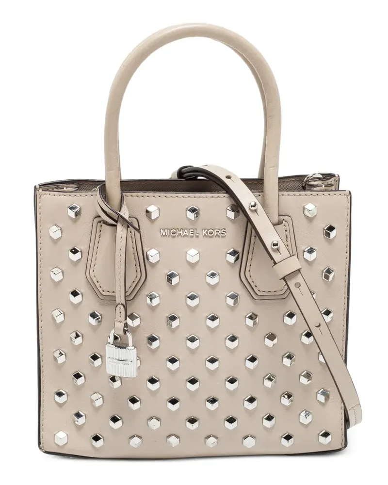 Michael Kors Mercer Tote Bag mit Nieten - Nude Nude