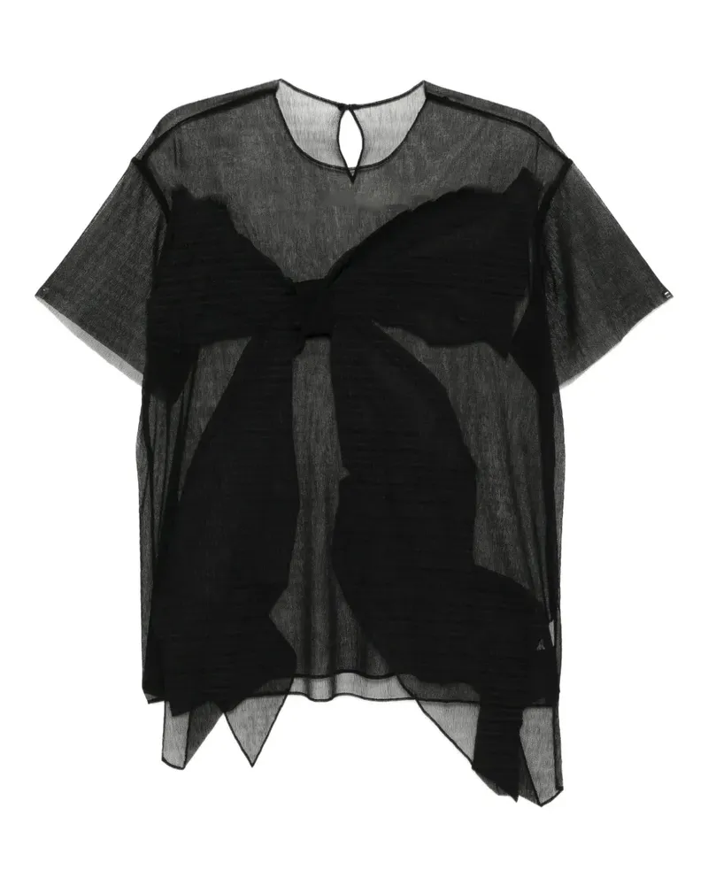 JNBY Kurzärmeliges T-Shirt - Schwarz Schwarz