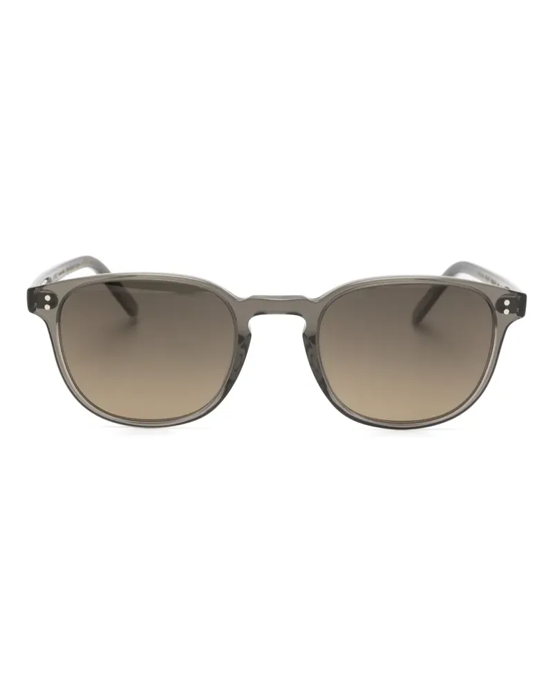 Oliver Peoples Runde Fairmont Sonnenbrille - Braun Braun