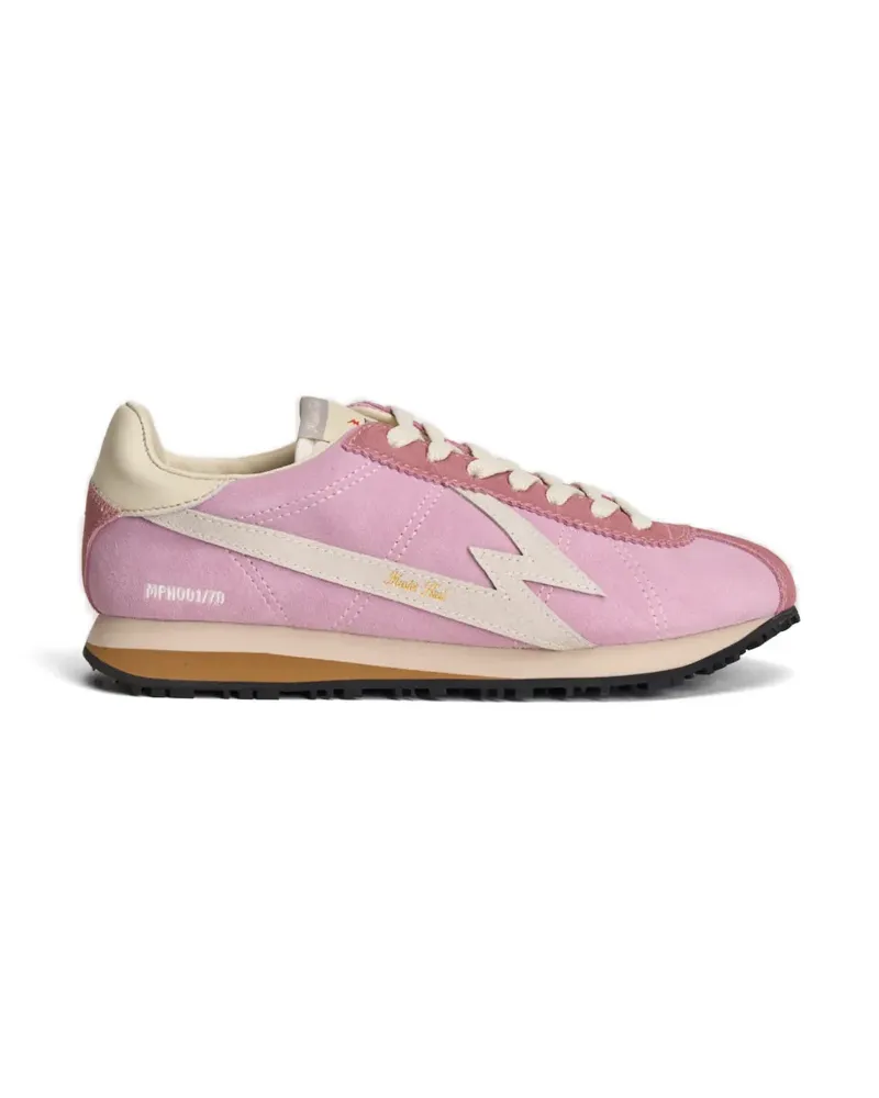 Master Of Arts Sneakers mit Applikation - Rosa Rosa
