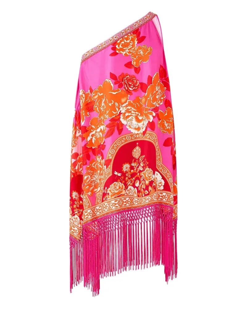 Camilla Tiles of Türkiye Minikleid - Rosa Rosa