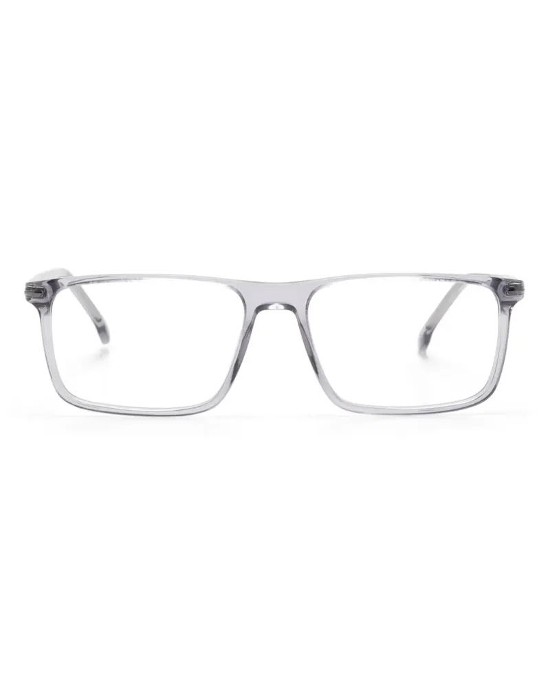 Carrera Brille mit eckigem Gestell - Grau Grau