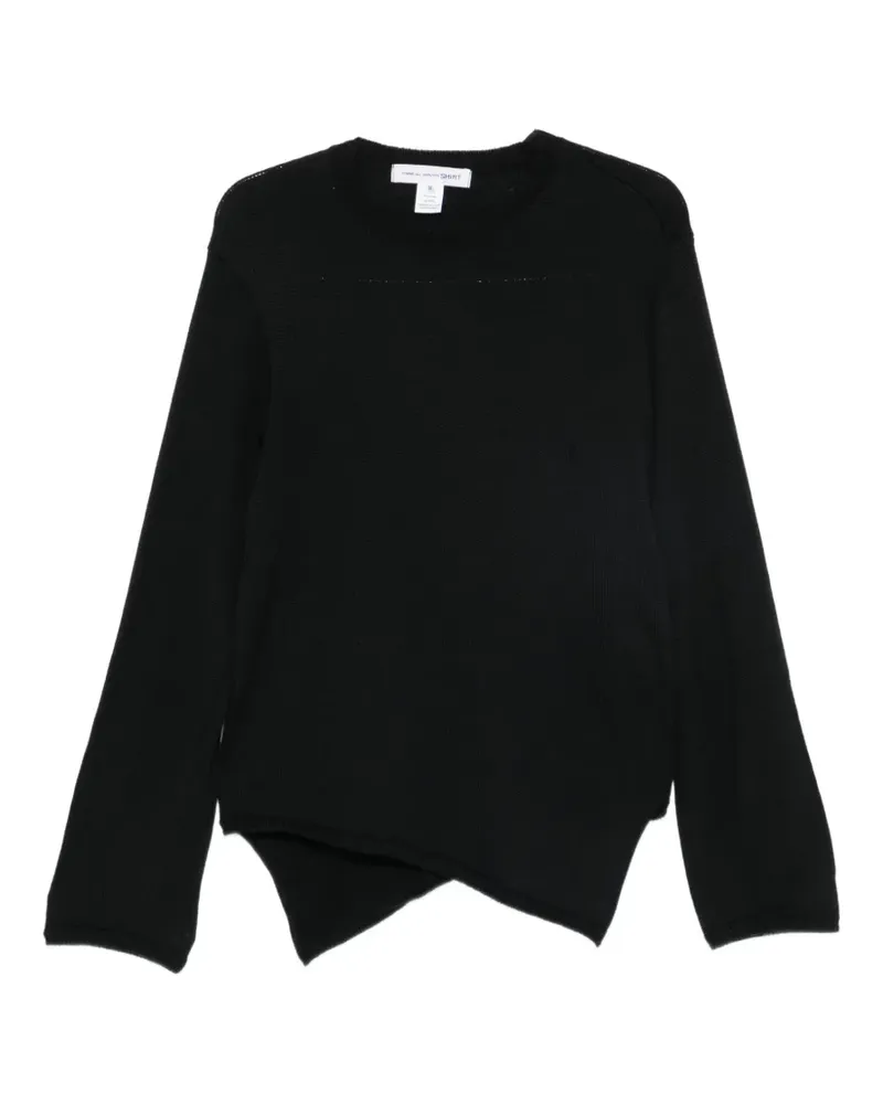 Comme des Garçons crew-neck sweater - Schwarz Schwarz