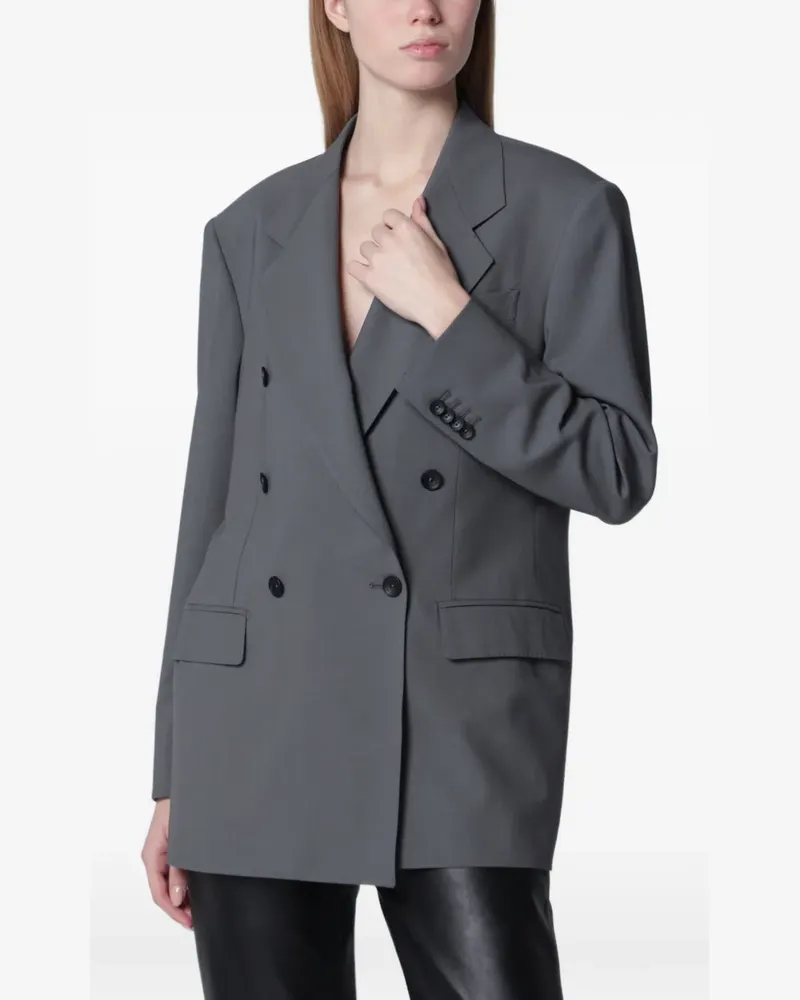 Tagliatore Loreley double-breasted blazer - Grau Grau