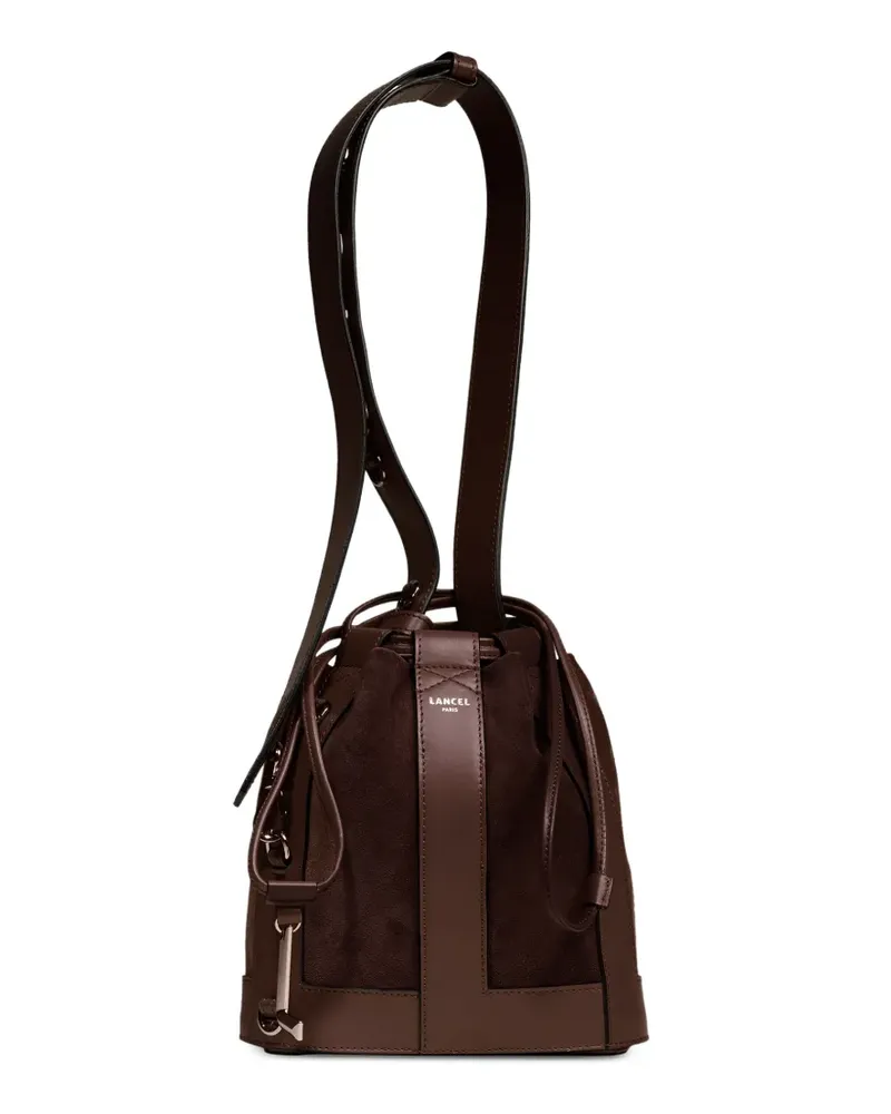 Lancel Elles Beuteltasche aus Wildleder - Braun Braun