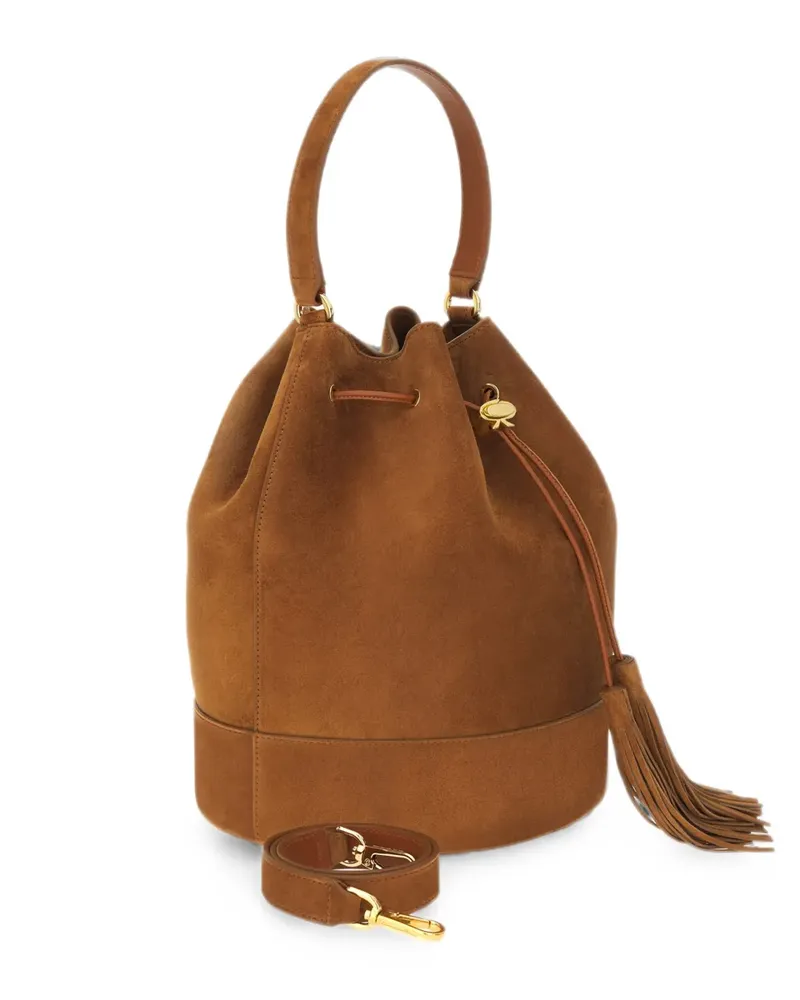 Gianvito Rossi Sienna 22 bucket bag - Braun Braun
