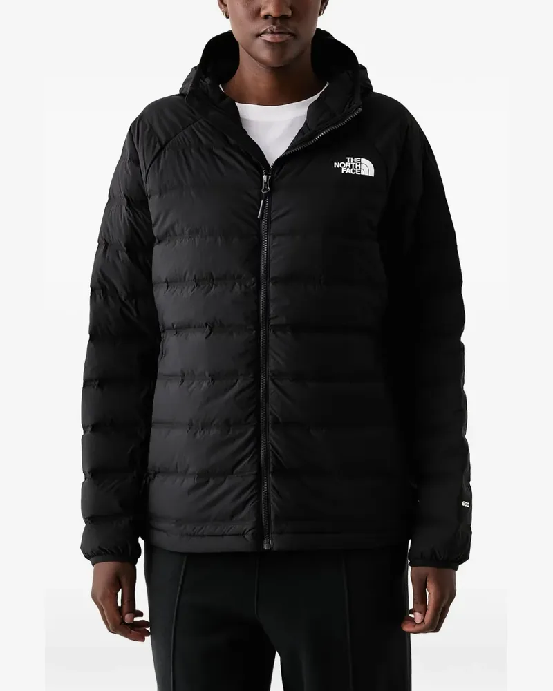The North Face Gesteppte Kapuzenjacke - Schwarz Schwarz