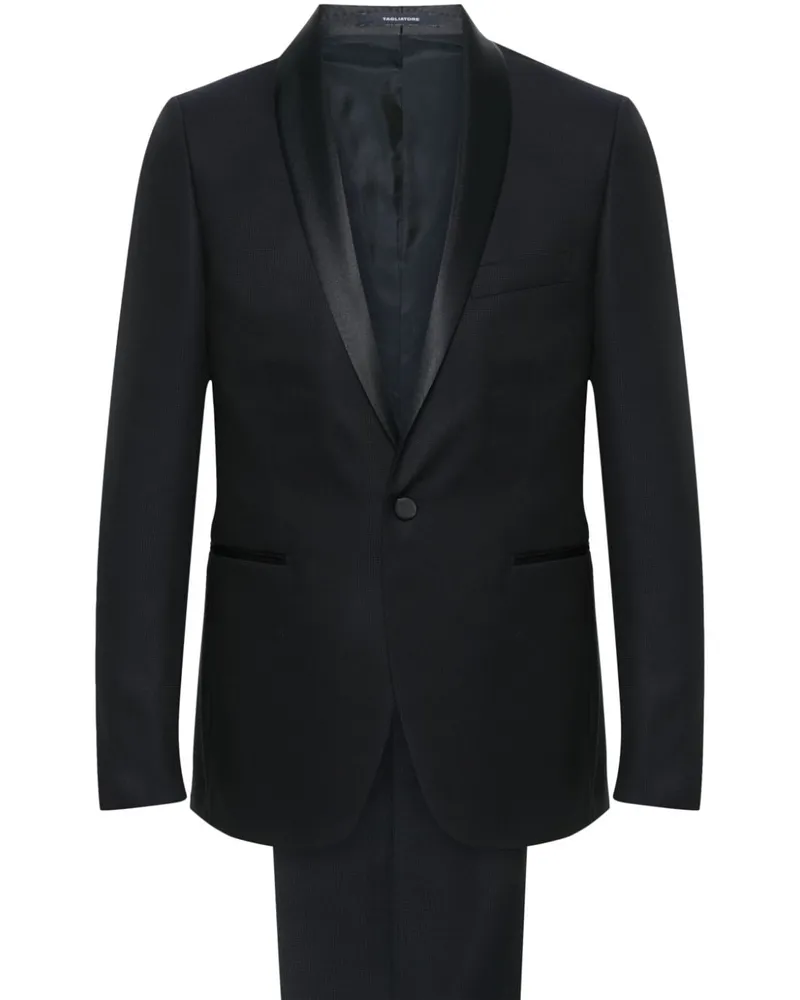 Tagliatore Einreihiger Anzug - Blau Blau