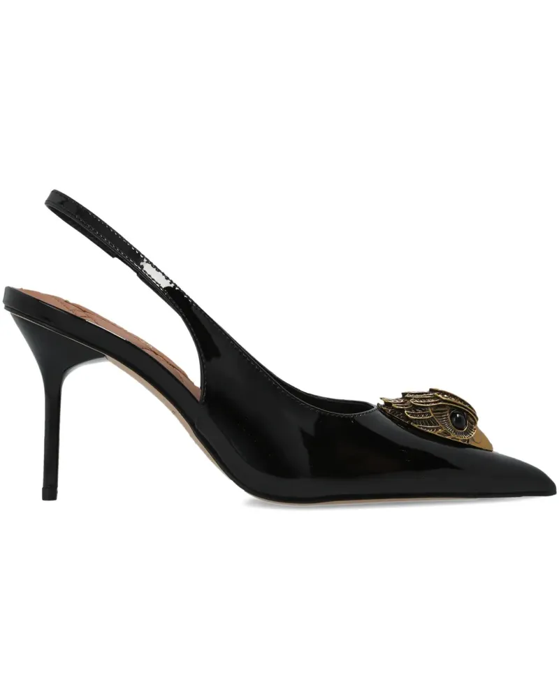 Kurt Geiger 85mm Large Eagle Sling pumps - Schwarz Schwarz