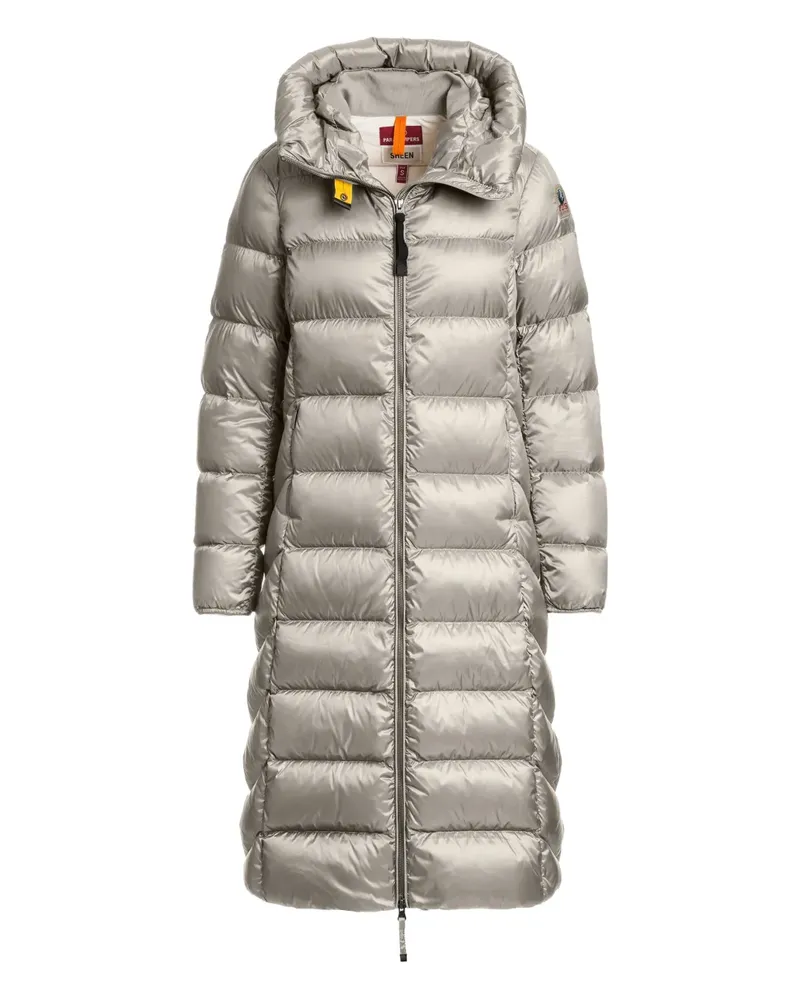 Parajumpers Wattierter Leah Kapuzenmantel - Grau Grau