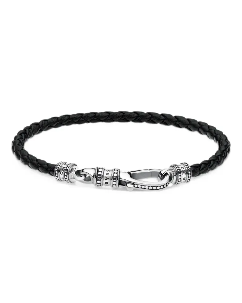 Thomas Sabo braided sterling-silver bracelet - Silber Silber