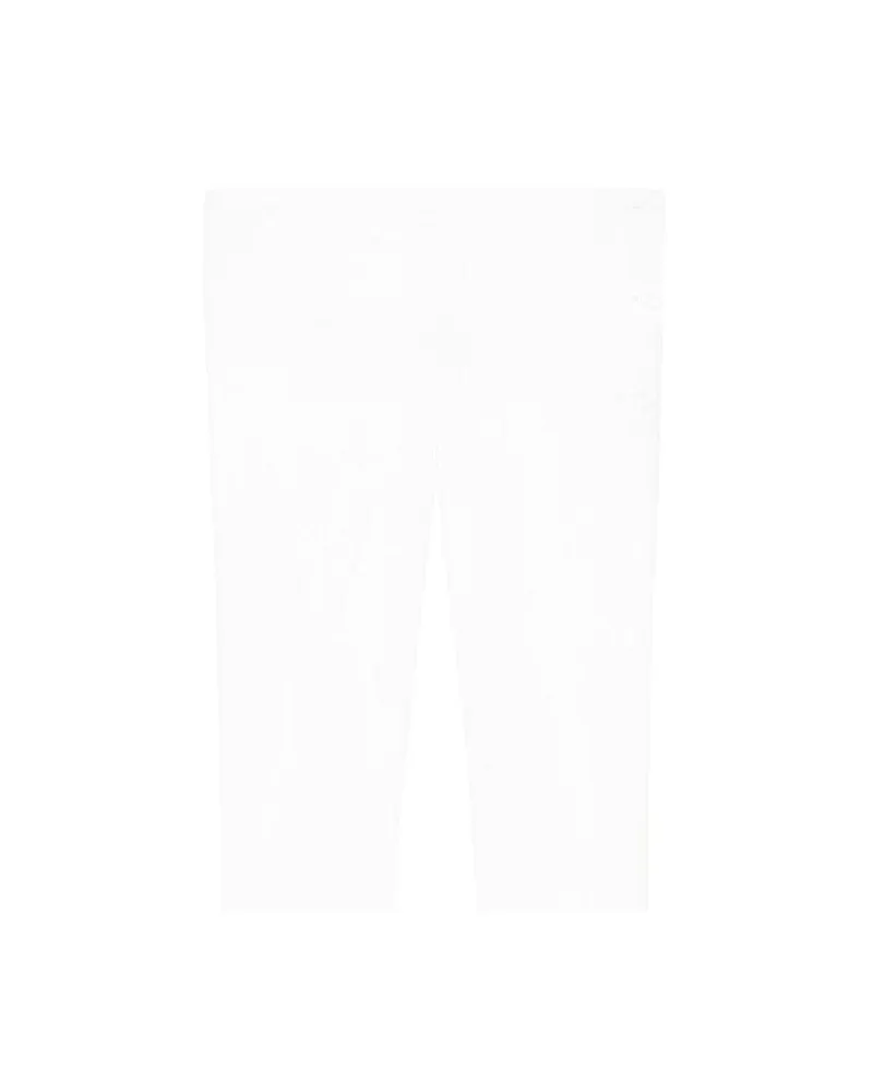Courrèges Klassische Oblique Hose - Weiß Weiß