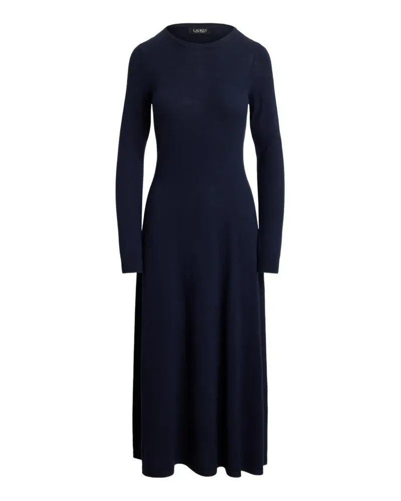 Ralph Lauren Langärmeliges Maxikleid - Blau Blau