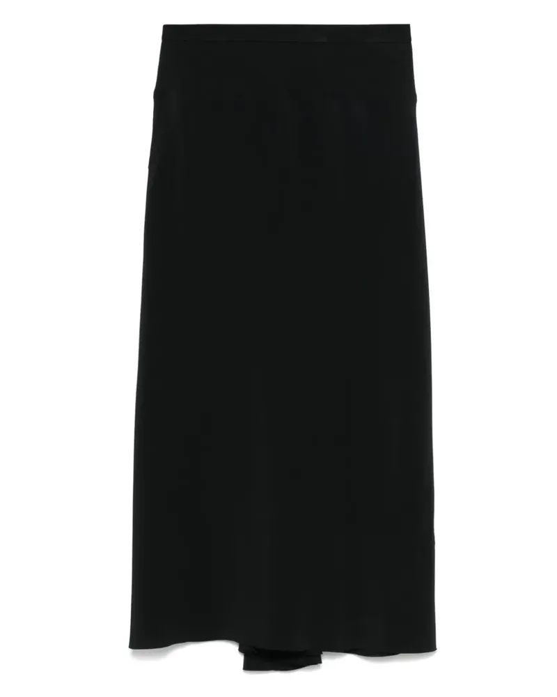 Rick Owens Rock aus Seidengemisch - Schwarz Schwarz