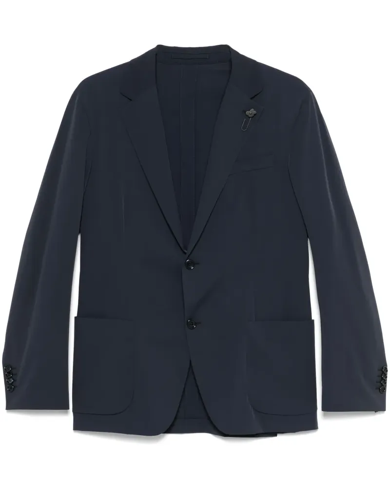 LARDINI Einreihiges Sakko - Blau Blau