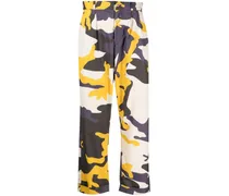 Cropped-Hose mit Camouflagemuster