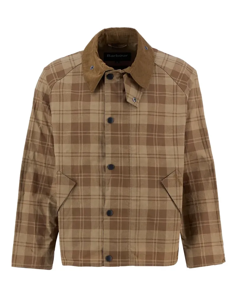 Barbour check windbreaker - Braun Braun