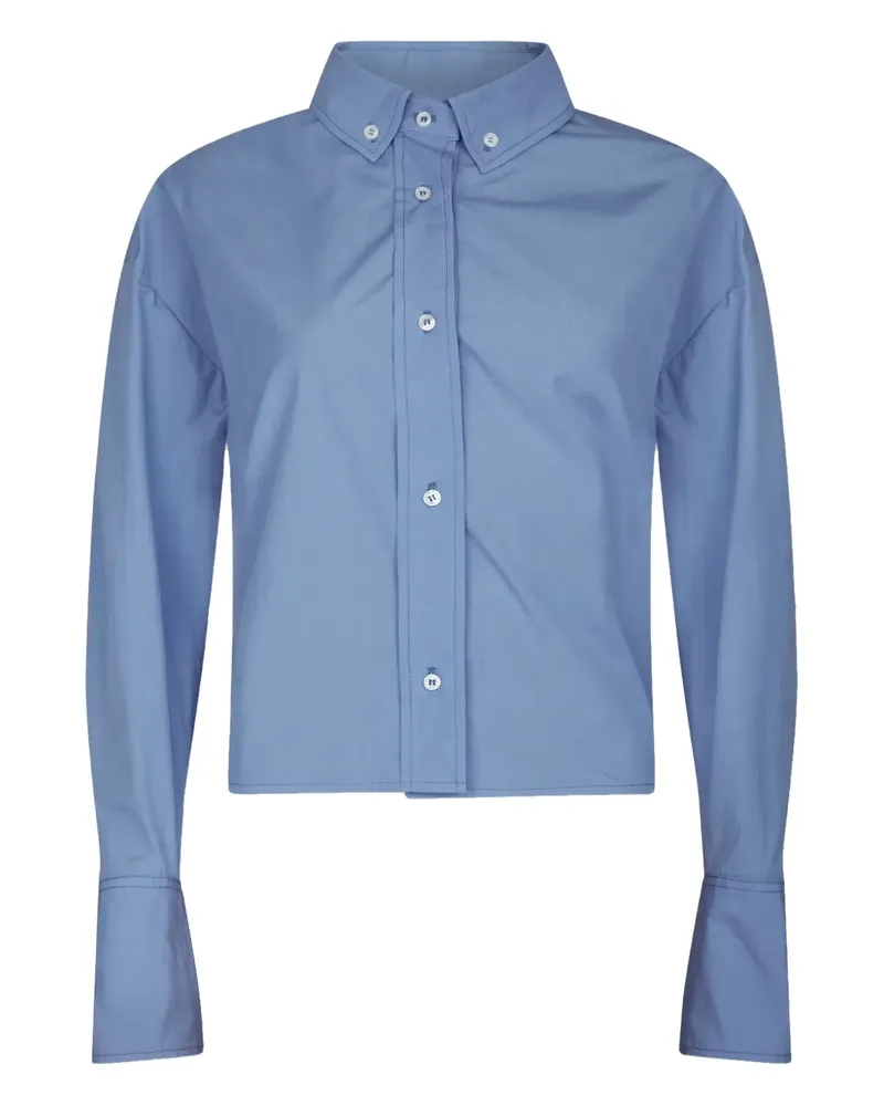 LOULOU Langärmeliges Pulau Hemd - Blau Blau