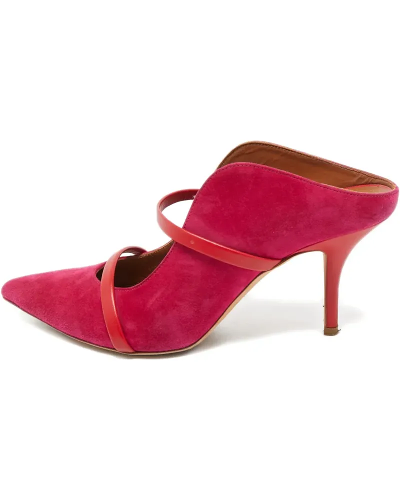 Malone Souliers Maureen suede mules - Rosa Rosa