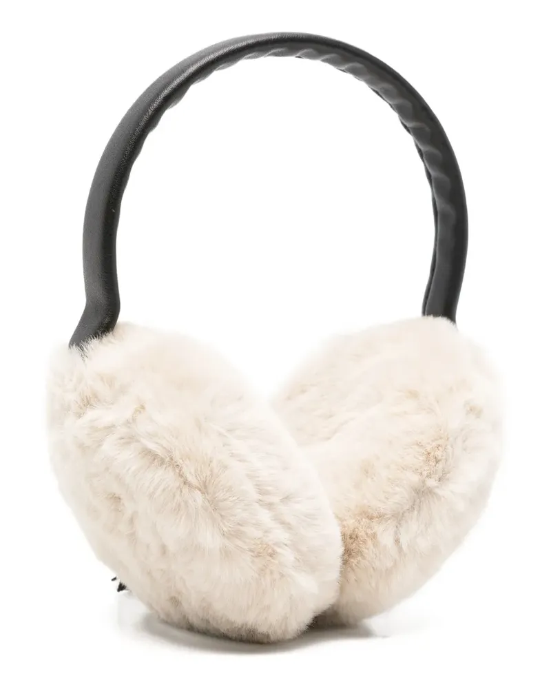 APPARIS faux fur earmuffs - Nude Nude