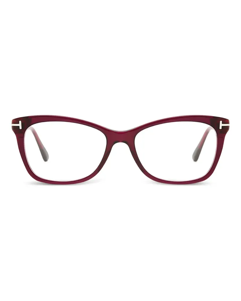 Tom Ford Brille mit eckigem Gestell - Rosa Rosa