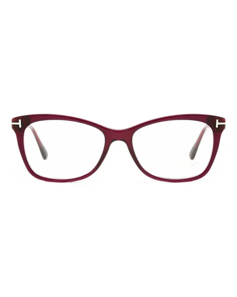 Tom Ford Brille mit eckigem Gestell - Rosa Rosa