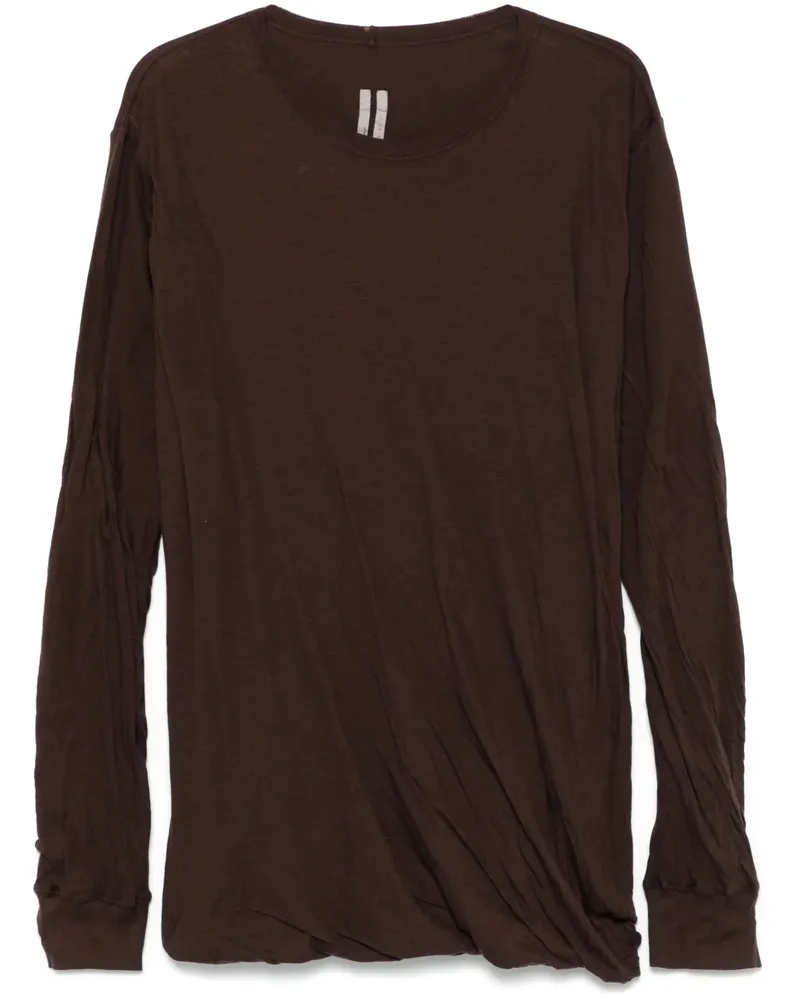 Rick Owens Jumbo T-Shirt - Braun Braun