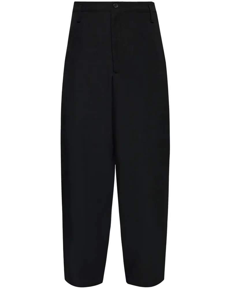 Yohji Yamamoto Klassische Hose - Schwarz Schwarz