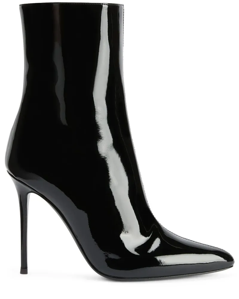 Giuseppe Zanotti Brytta Stiefel 105mm - Schwarz Schwarz