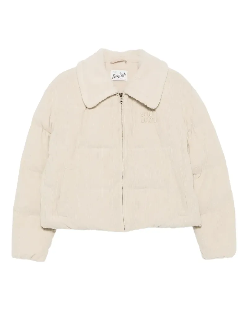 MC2 Saint Barth Sethi corduroy-effect padded jacket - Nude Nude