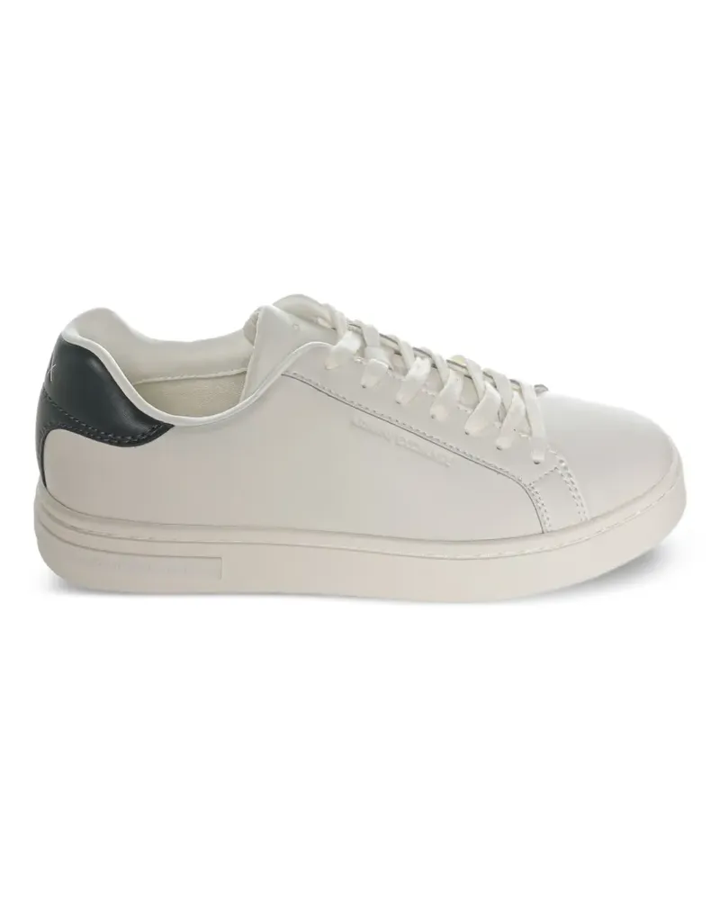 Armani Exchange Sneakers mit Logo-Prägung - Nude Nude