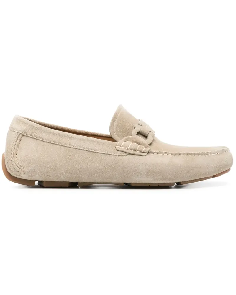 Ferragamo Gancini Loafer - Nude Nude