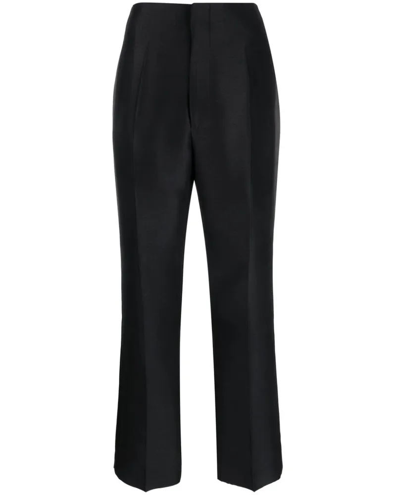 The Row Hose mit geradem Bein - Schwarz Schwarz
