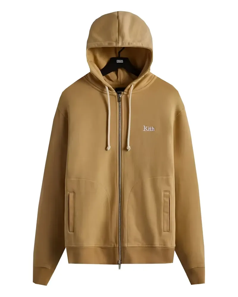 KITH Kapuzenjacke mit Reißverschluss - Braun Braun