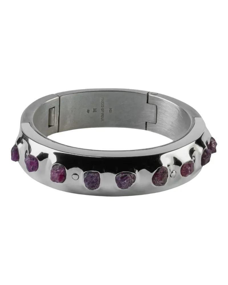 Parts Of Four Sistema Armreif - Silber Silber