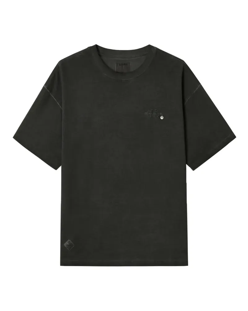 Musium Div. T-Shirt mit Prägung - Schwarz Schwarz