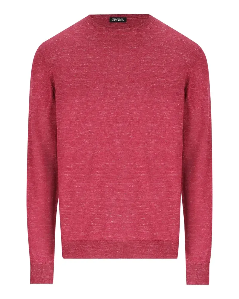 Ermenegildo Zegna crew-neck sweater - Rot Rot