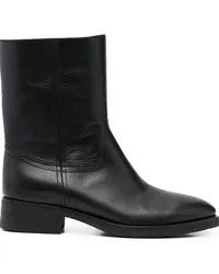 Maison Margiela Stiefel mit mandelförmiger Kappe Schwarz