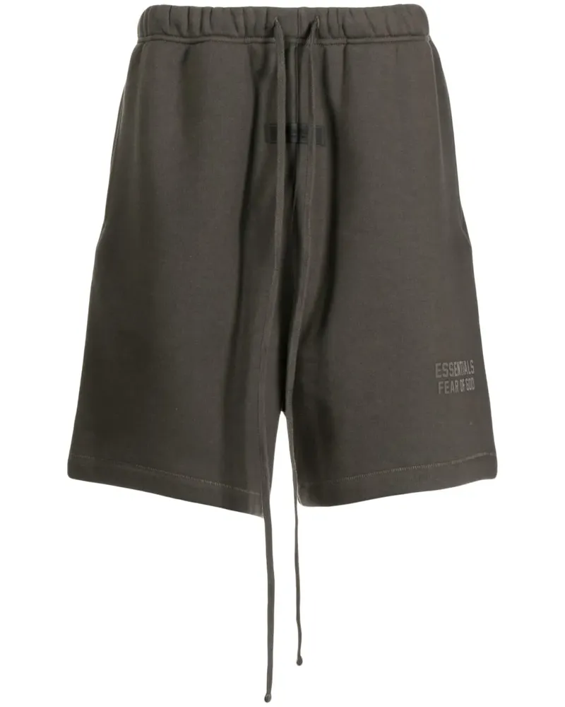 Fear of God Joggingshorts mit Logo-Patch - Schwarz Schwarz