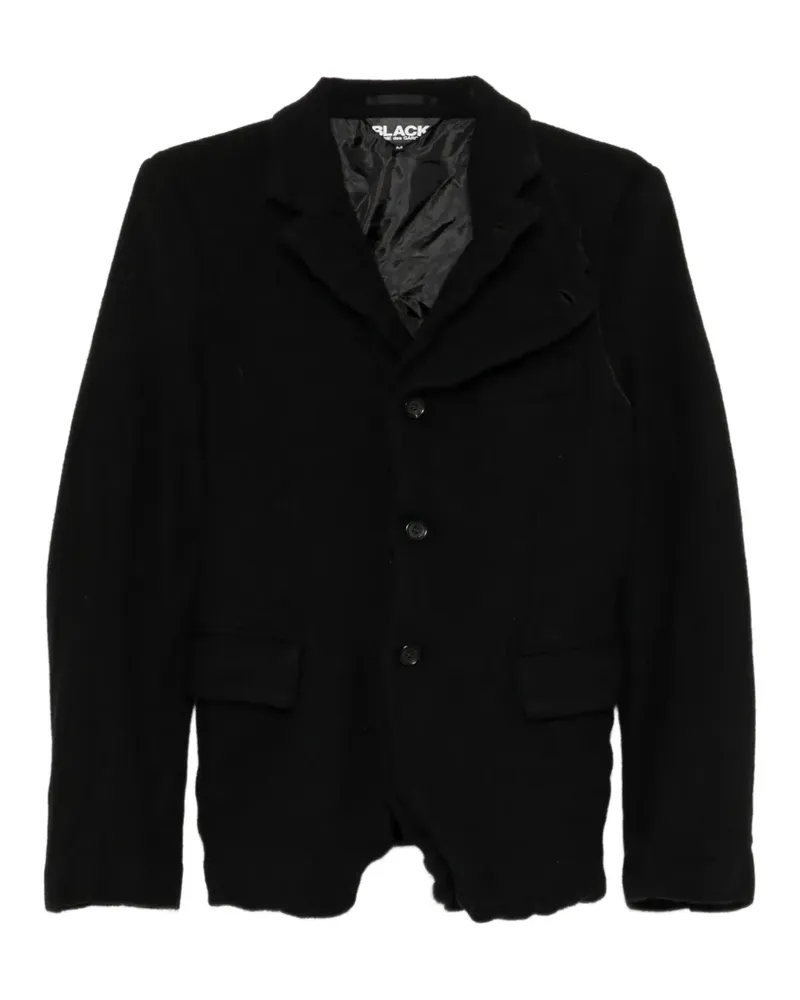 Comme des Garçons Blazer im Layering-Look - Schwarz Schwarz