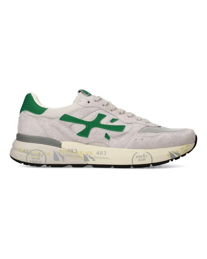 Premiata Mick panelled sneakers - Grau Grau