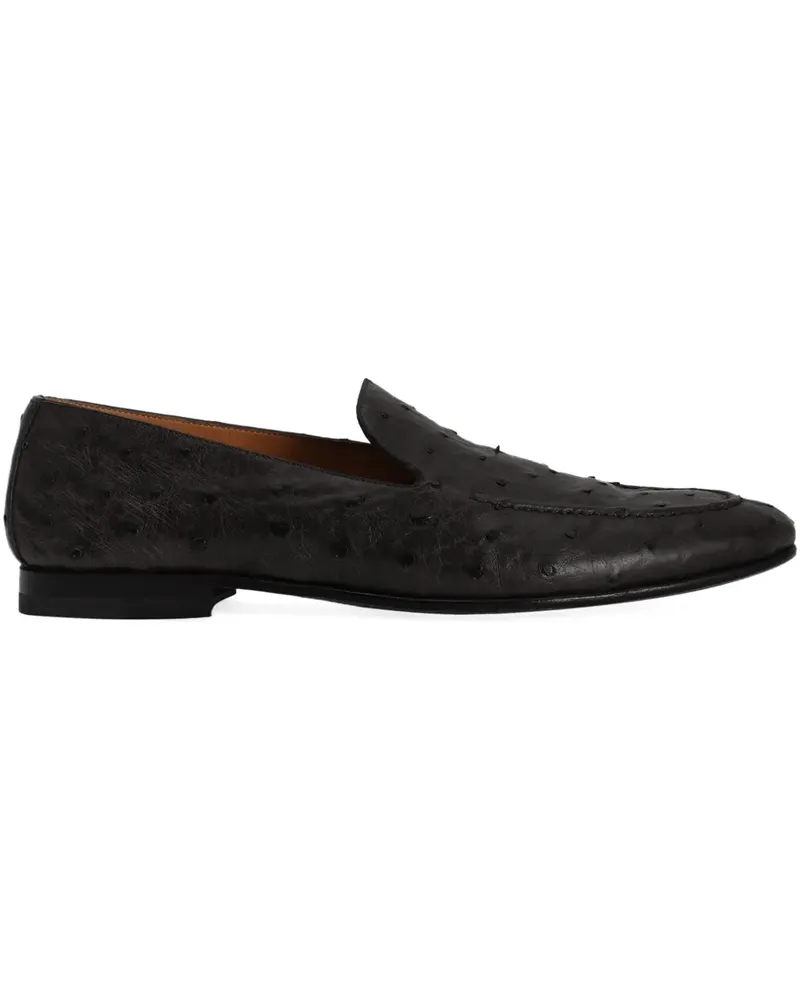 Dolce & Gabbana Strukturierte Loafer - Schwarz Schwarz