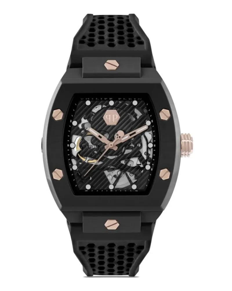 Philipp Plein The Skeleton Ecoceramic 44mm - Schwarz Schwarz