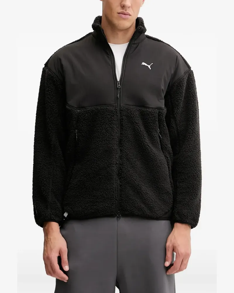 Puma TECH Relaxed Sherpa jacket - Schwarz Schwarz