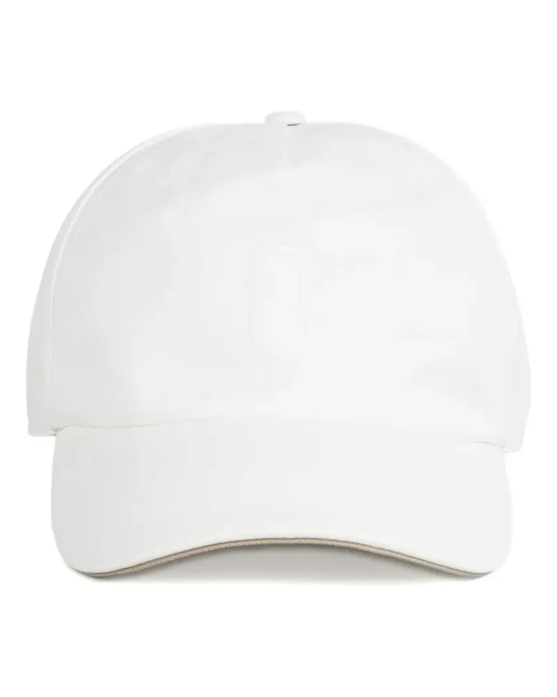 Canali embroidered-logo baseball cap - Weiß Weiß