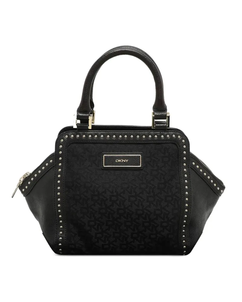 DKNY Gemusterte Donna Karan Tote Bag - Schwarz Schwarz