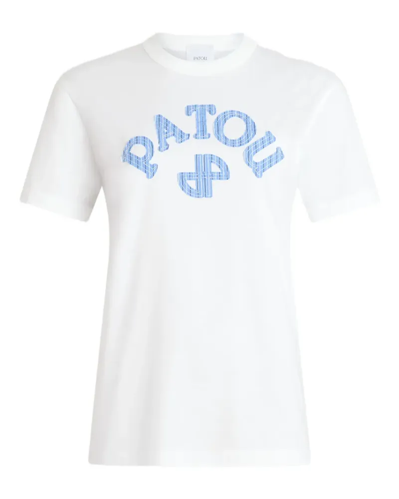 Patou T-Shirt mit Logo - Nude Nude