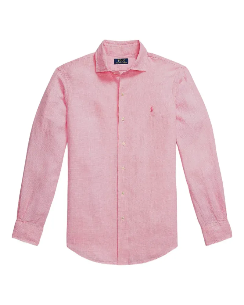 Ralph Lauren Hemd aus Leinen - Rosa Rosa